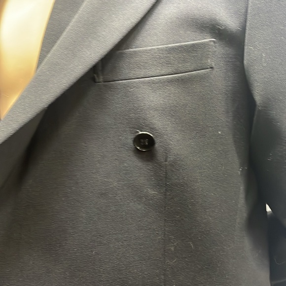 Jean-Paul Germain Men's Black Wool Jacket Blazer - Picture 5 of 14